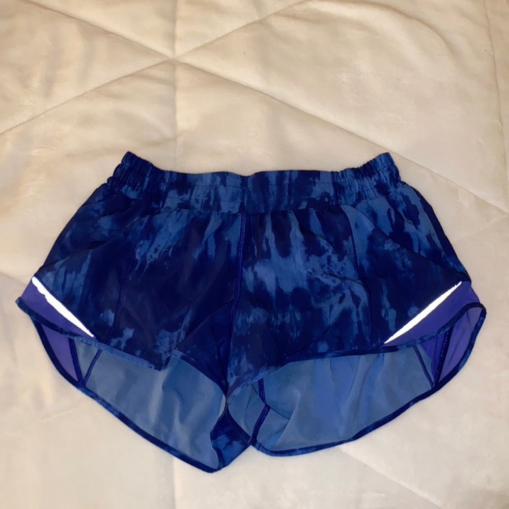 Game day blue lululemon shorts!